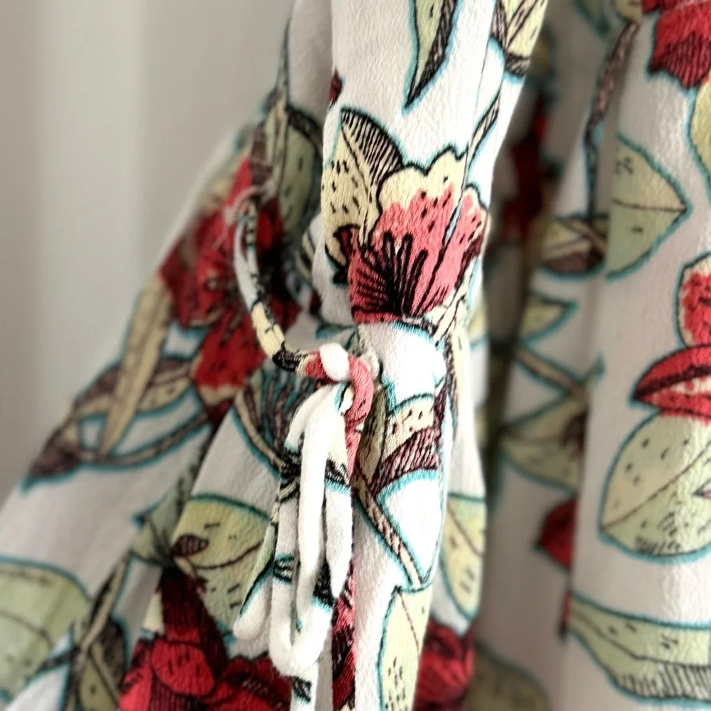 Free People Dear You Floral Printed Mini Dress Large - Picture 5 of 10